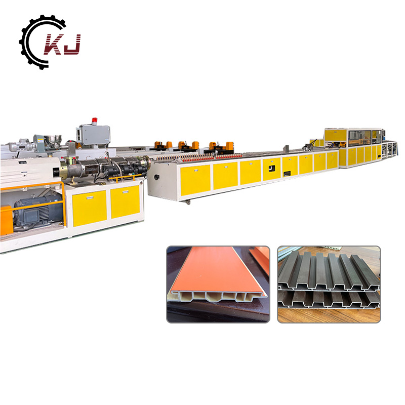 WPC PVC Wall Panel Machine Production Raina